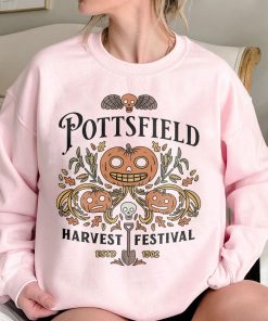 Pottsfield Harvest Festival Shirt, Vintage Halloween Shirt