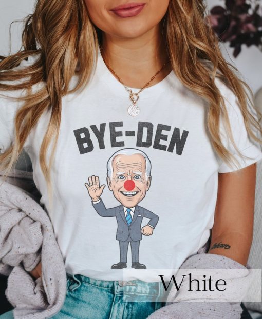 Biden Drops Out Bye-Den Political Shirt