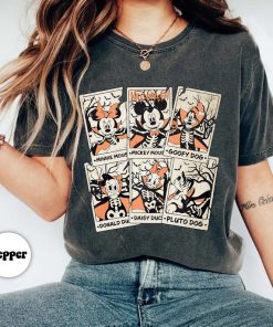 Vintage Disney Tarot Cards Halloween Shirt