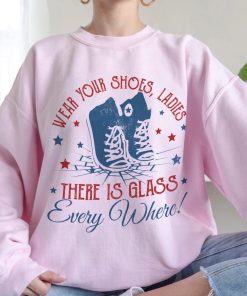 Wear Your Shoes, Kamala Harris Tee For Women, Glass Ceiling Shirt