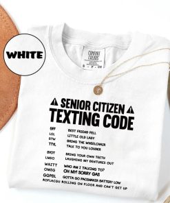 Sarcastic Senior Citizen T-shirt Funny Grandparents Gifts Senior