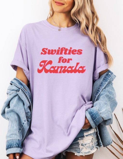 Swifties for Kamala Comfort Colors Shirt, Harris 2024 Shirt