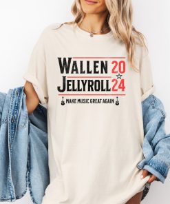 Wallen Tour Shirt 2024, Jelly Roll Country Music Shirt