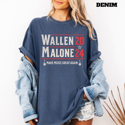 Wallen Tour Shirt 2024, Country Music Shirt, Wallen Malone 2024 Shirt