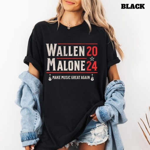 Wallen Tour Shirt 2024, Country Music Shirt, Wallen Malone 2024 Shirt