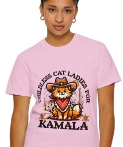 Cowboy Cat Ladies for Kamala Harris Comfort Colors T-shirt 2024