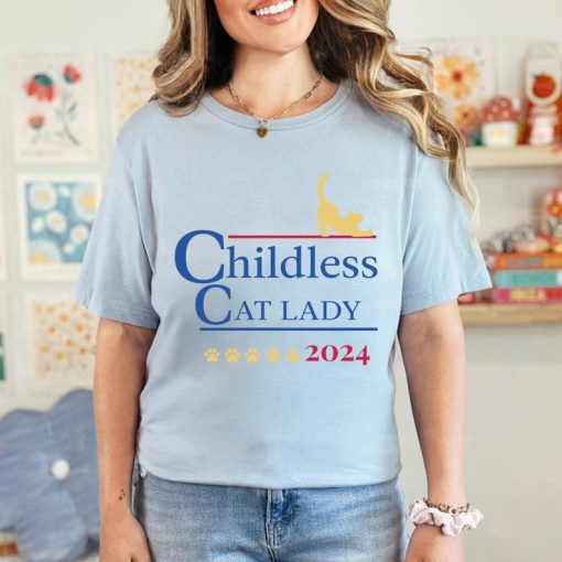 Childless Cat Lady For President shirt, Kameowla Brat Shirts