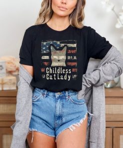 Childless Cat Lady Shirt, 2024 Election Shirt, Vote Blue Shirt