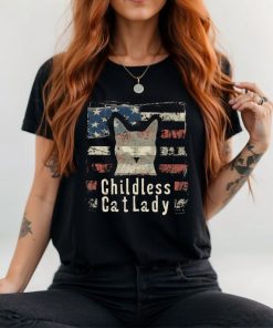 Childless Cat Lady Shirt, 2024 Election Shirt, Vote Blue Shirt