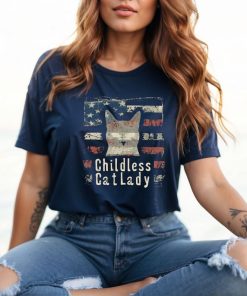 Childless Cat Lady Shirt, 2024 Election Shirt, Vote Blue Shirt