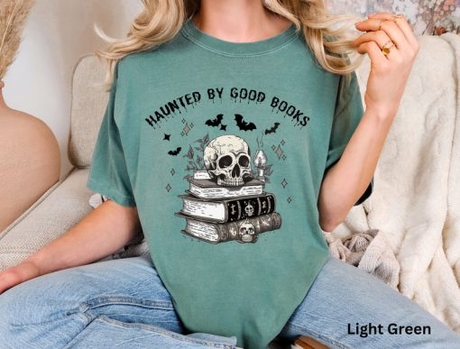 Halloween T Shirt Skull Shirt Halloween Shirt Book Lover Shirt Mystery