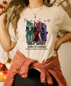 The Hex Girls Rock Band Music Halloween Shirt