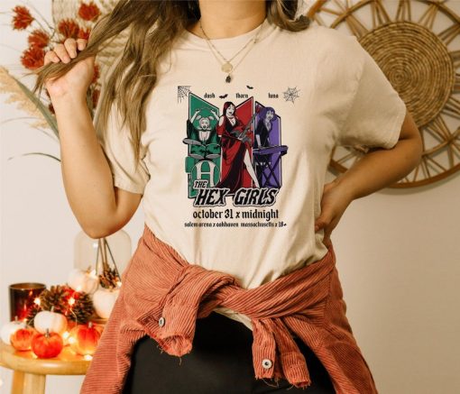 The Hex Girls Rock Band Music Halloween Shirt