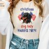 Childless Dog Ladies for Kamala Shirt - Vote Blue Shirt Elections Top