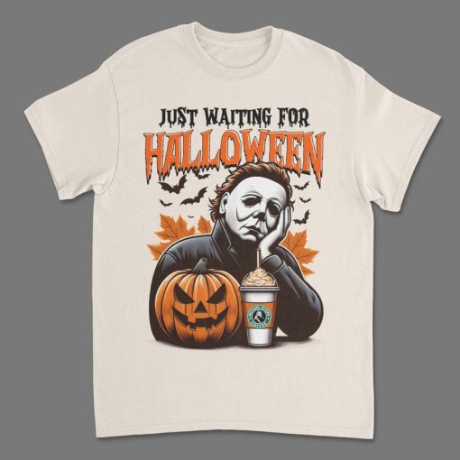 Michael Meyers Just waiting For Halloween Shirt, Michael Meyers Shirt