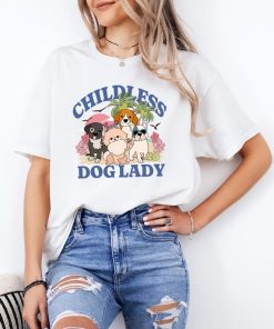 Childless Dog Lady T-shirt, Vote For Kamala Tee, Madam President Shirt