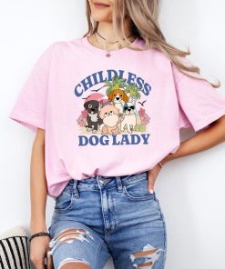 Childless Dog Lady T-shirt, Vote For Kamala Tee, Madam President Shirt