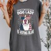 This Childless Dog Lady Is voting Blue, Kamala Harris Heavy Cotton Tee