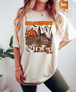 Comfort Colors Halloweentown University Shirt, Vintage Halloween Shirt