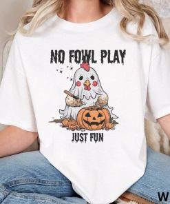 Halloween Shirt Chicken Shirt Ghost Shirt Trick or Treat Halloween