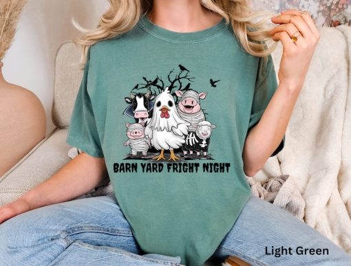 Halloween Farm Animal Shirt Halloween T Shirt Trick or Treat Cute