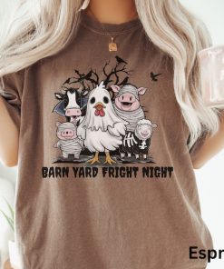 Halloween Farm Animal Shirt Halloween T Shirt Trick or Treat Cute