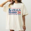 Say It To My Face 2024 Madam President Political Campaign Shirt