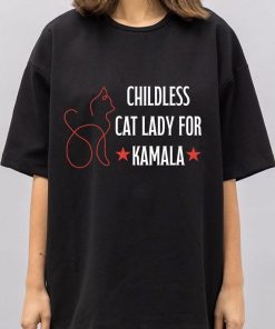 Cat Lady For Kamala Shirt, Kamala 2024 Shirt, Gift for Cat Lover