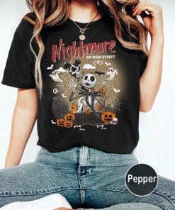 Vintage Nightmare On Main Street Comfort Colors Shirt