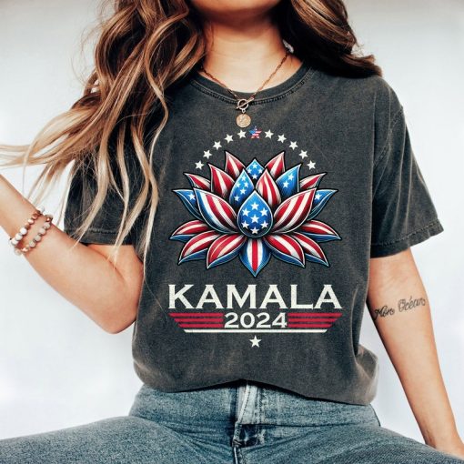 Lotus Kamala Harris 2024 Shirt, Lotus for Potus Shirt