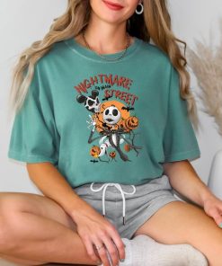 Comfort Colors Retro Disney Halloween Nightmare On Street Shirt