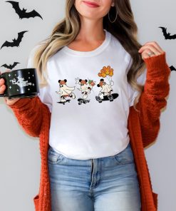 Comfort Colors Disney Halloween Mickey Ghost Skateboarding Shirt