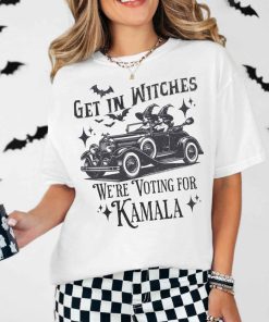 Kamala Harris Shirt, Halloween Election Shirt, Get in Witches