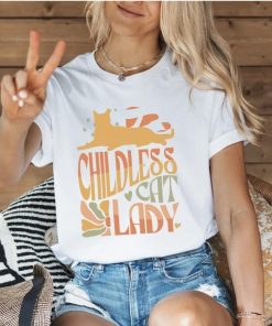 Childless cat lady shirt,Kamala Harris 2024 shirt,Madam President Tee