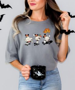 Comfort Colors Disney Halloween Mickey Ghost Skateboarding Shirt