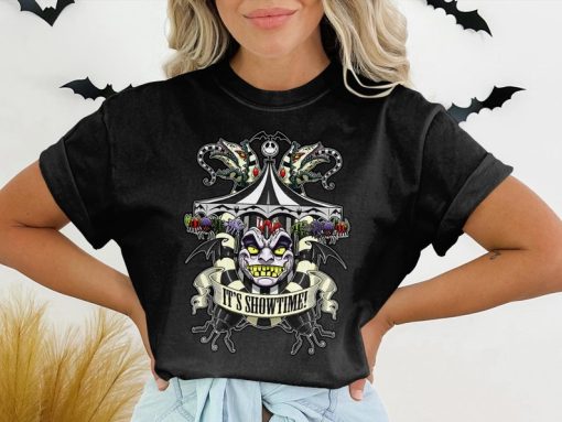 Its' Show Time, Beetle Juice Shirt, Halloween Shirt, Fall Fashion