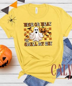 Halloween Shirt, Trick or Treat T-Shirt, Smell My Feet Shirt