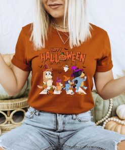 Bluey Happy Halloween Shirt, Bluey and Family Shirt, Halloween Shirt