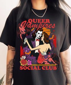 Queer vampires | gay vampire | gay halloween shirt | lesbian vampire