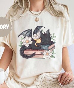 Fantasy Book Comfort Colors Shirt, Fantasy Dragon Book Lover Shirt