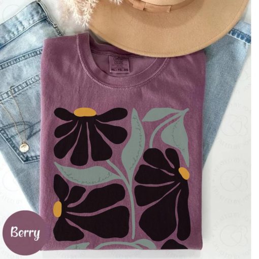 Subtle Kamala Harris Shirt, Flower Shirt, Feminist Shirt, Feminism