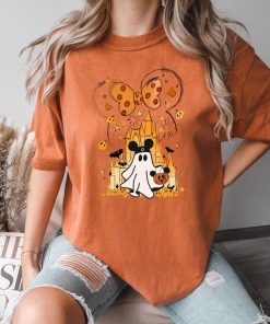 Comfort Colors® Minnie Mouse Ghost Shirt, Halloween Mouse Ghost Shirt