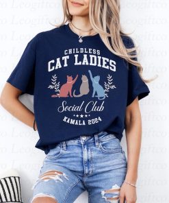 Childless Cat Lady Kamala Shirt | Kamala Harris President 2024 Shirt