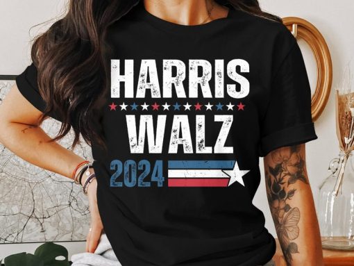 Harris Walz 2024 T-shirt, Kamala Harris Tim Walz 2024 Shirt