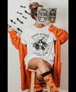 Retro Witch Halloween T-Shirt, Women's Graphic Tee