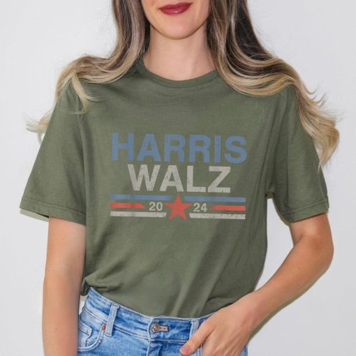 Harris Walz Shirt, Kamala Harris Tim Walz President VP 2024 Shirt