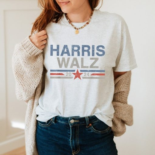 Harris Walz Shirt, Kamala Harris Tim Walz President VP 2024 Shirt