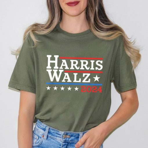 Harris Walz 2024 Retro Shirt, Kamala Harris Tim Walz