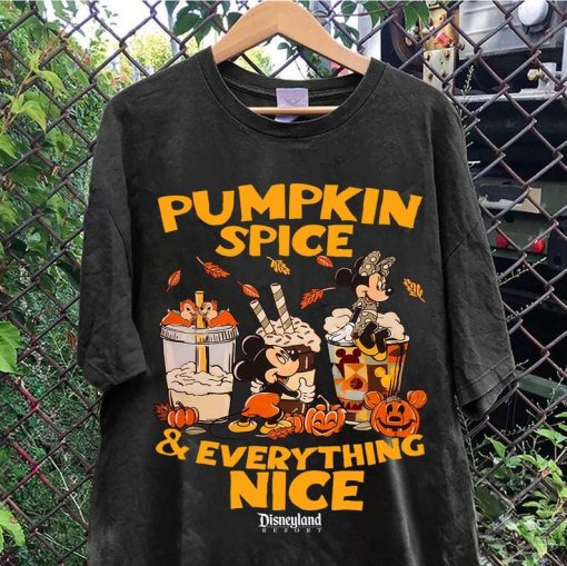 Pumpkin Spice and Everything Nice Comfort Colors TShirt