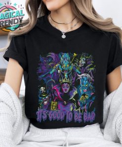 Vintage Disney Villains It'S Good To Be Bad Shirt | Disneyland Hallowe